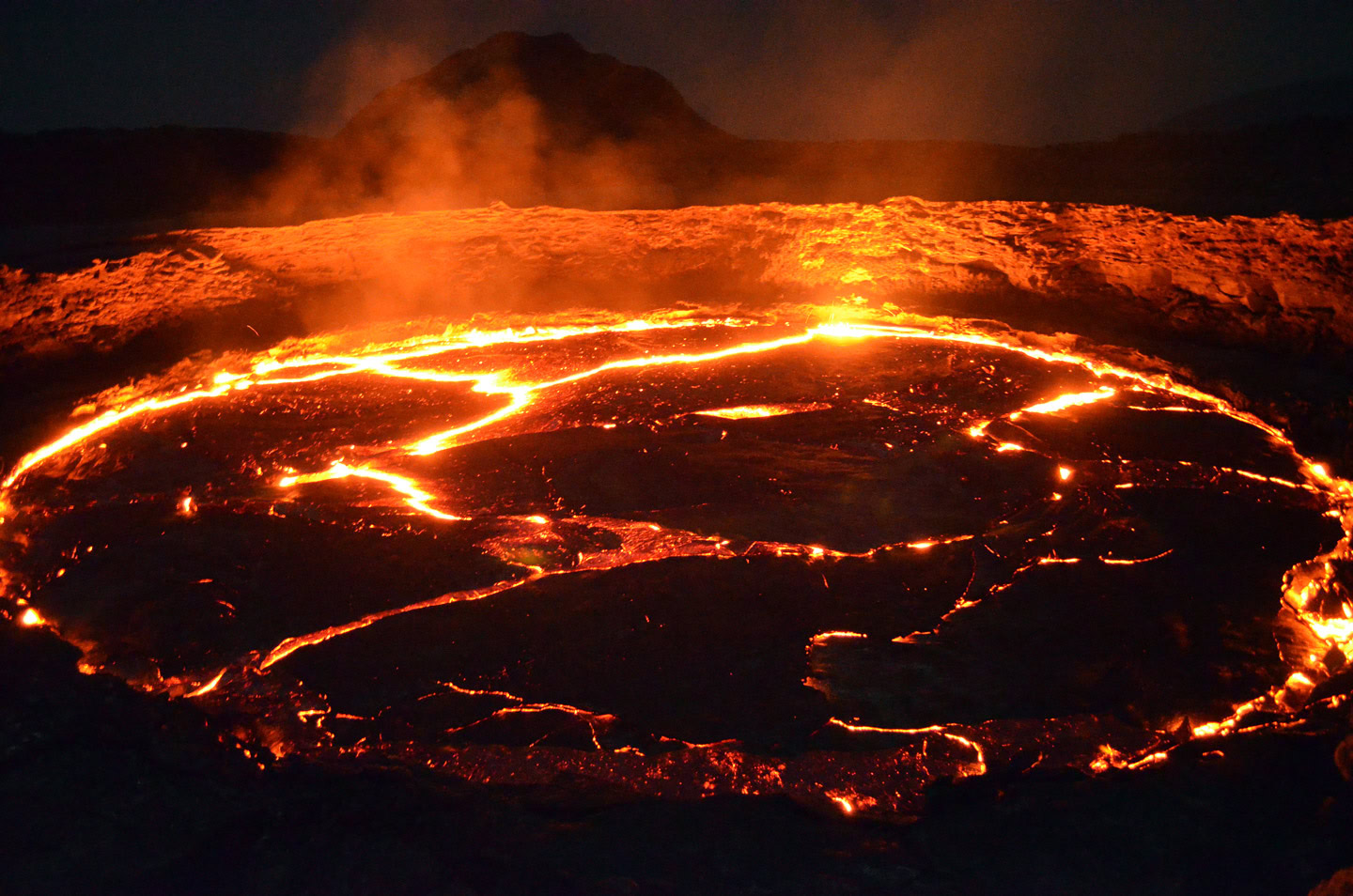 Erta Ale, Danakil-depression Ethiopia